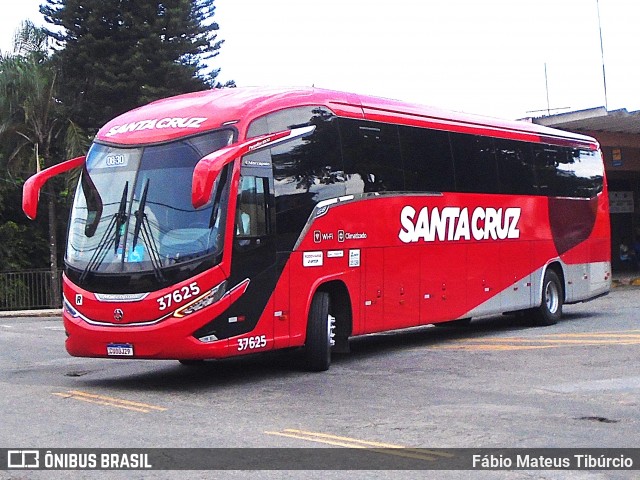 Viação Santa Cruz 37625 na cidade de Três Corações, Minas Gerais, Brasil, por Fábio Mateus Tibúrcio. Número da foto: #12739506.