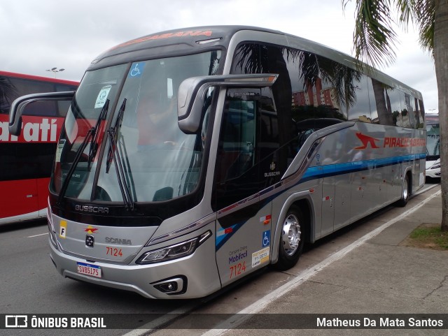 Viação Piracicabana 7124 na cidade de Barueri, São Paulo, Brasil, por Matheus Da Mata Santos. Número da foto: #12738457.