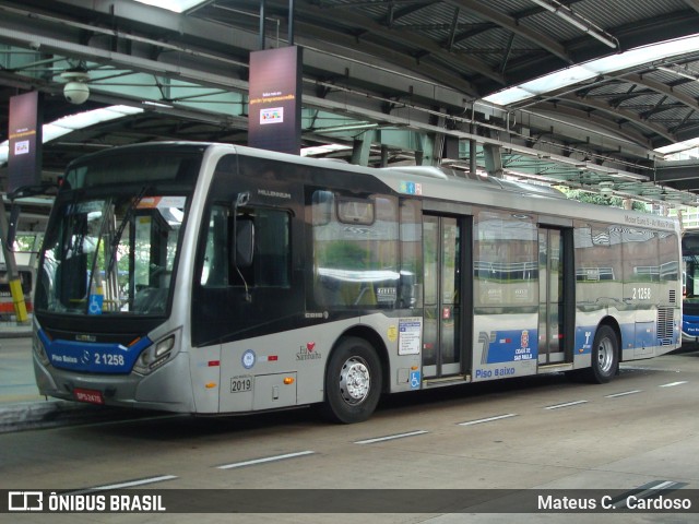 Sambaíba Transportes Urbanos 2 1258 na cidade de São Paulo, São Paulo, Brasil, por Mateus C.  Cardoso. Número da foto: #12739012.