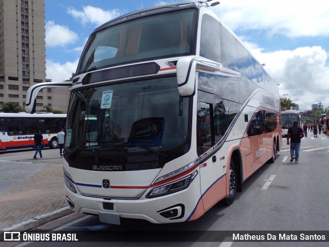 Busscar Ônibus PANORâMICO DD NB1 na cidade de Barueri, São Paulo, Brasil, por Matheus Da Mata Santos. Número da foto: #12738474.