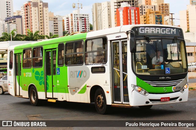 Rápido D´Oeste 2728 na cidade de Ribeirão Preto, São Paulo, Brasil, por Paulo Henrique Pereira Borges. Número da foto: #12739708.