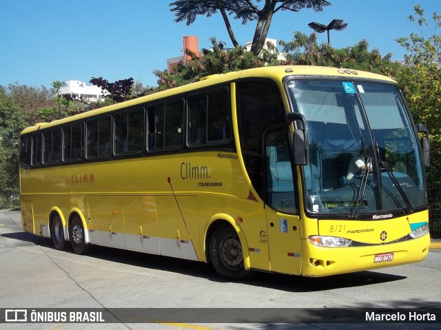 Viação Itapemirim 8121 na cidade de São Paulo, São Paulo, Brasil, por Marcelo Horta. Número da foto: #12738181.