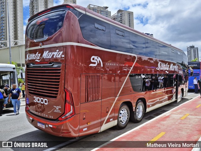 Santa Maria Fretamento e Turismo > Transportes Santa Maria(SP) 3000 na cidade de Barueri, São Paulo, Brasil, por Matheus Vieira Mortari. Número da foto: #12738863.
