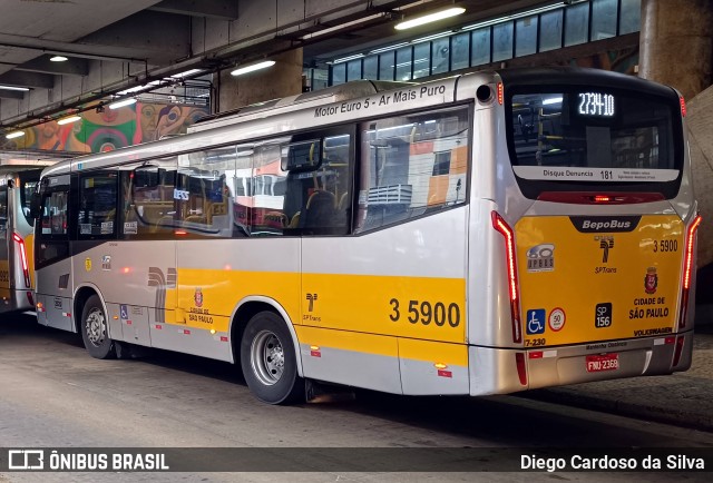 Upbus Qualidade em Transportes 3 5900 na cidade de São Paulo, São Paulo, Brasil, por Diego Cardoso da Silva. Número da foto: #12739140.