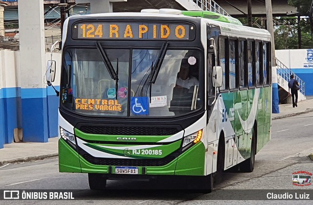 Viação São José RJ 200.185 na cidade de Nicolau Vergueiro, Rio Grande do Sul, Brasil, por Claudio Luiz. Número da foto: #12740538.