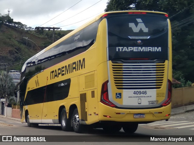 Viação Nova Itapemirim 40946 na cidade de Mimoso do Sul, Espírito Santo, Brasil, por Marcos Ataydes. N. Número da foto: #12739524.