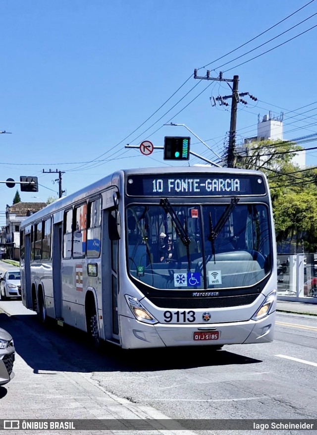 BluMob - Concessionária de Transporte Urbano de Blumenau 9113 na cidade de Blumenau, Santa Catarina, Brasil, por Iago Scheineider. Número da foto: #12738095.