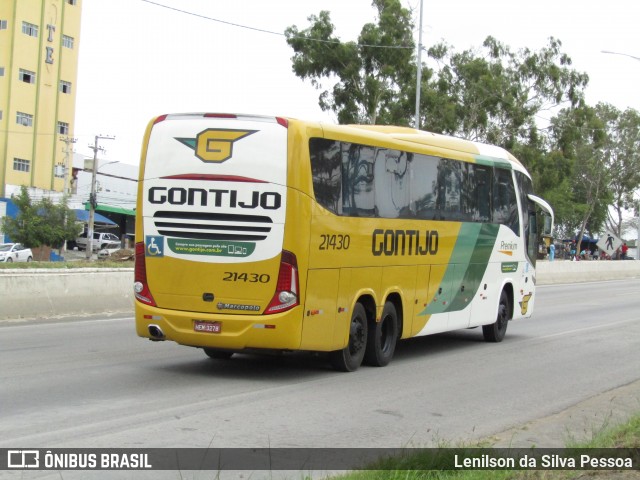 Empresa Gontijo de Transportes 21430 na cidade de Caruaru, Pernambuco, Brasil, por Lenilson da Silva Pessoa. Número da foto: #12743598.