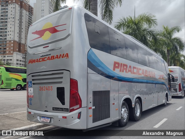 Viação Piracicabana 262403 na cidade de Barueri, São Paulo, Brasil, por Alexandre  Magnus. Número da foto: #12742440.
