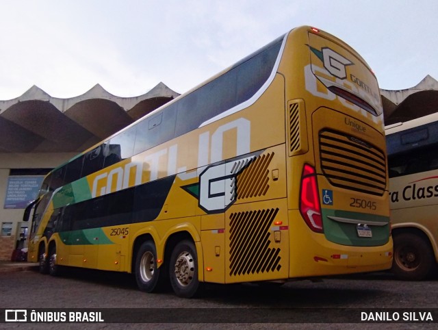 Empresa Gontijo de Transportes 25045 na cidade de Itumbiara, Goiás, Brasil, por DANILO SILVA. Número da foto: #12741790.