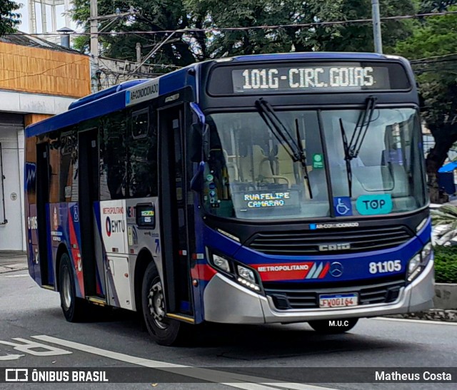 Next Mobilidade - ABC Sistema de Transporte 81.105 na cidade de São Caetano do Sul, São Paulo, Brasil, por Matheus Costa. Número da foto: #12742090.