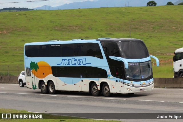 Transportadora Turística Natal 6100 na cidade de Lorena, São Paulo, Brasil, por João Felipe. Número da foto: #12742603.