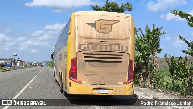 Empresa Gontijo de Transportes 15020 na cidade de Escada, Pernambuco, Brasil, por Pedro Francisco Junior. Número da foto: #12742971.