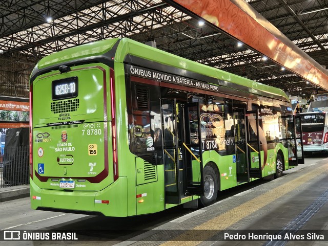 Transwolff Transportes e Turismo 7 8780 na cidade de São Paulo, São Paulo, Brasil, por Pedro Henrique Alves Silva. Número da foto: #12740970.