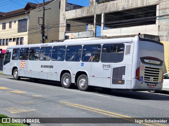 BluMob - Concessionária de Transporte Urbano de Blumenau 9119 na cidade de Blumenau, Santa Catarina, Brasil, por Iago Scheineider. Número da foto: #12740708.