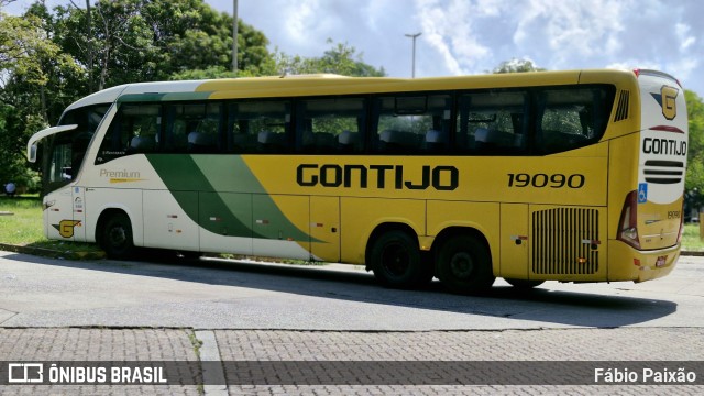 Empresa Gontijo de Transportes 19090 na cidade de São Paulo, São Paulo, Brasil, por Fábio Paixão. Número da foto: #12742718.