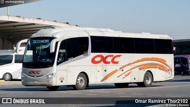 OCC - Ómnibus Cristóbal Colón 2506 na cidade de Venustiano Carranza, Ciudad de México, México, por Omar Ramírez Thor2102. Número da foto: #12742166.