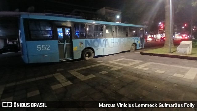 FAOL - Friburgo Auto Ônibus 552 na cidade de Nova Friburgo, Rio de Janeiro, Brasil, por Marcus Vinicius Lemmeck Guimarães Folly. Número da foto: #12741416.