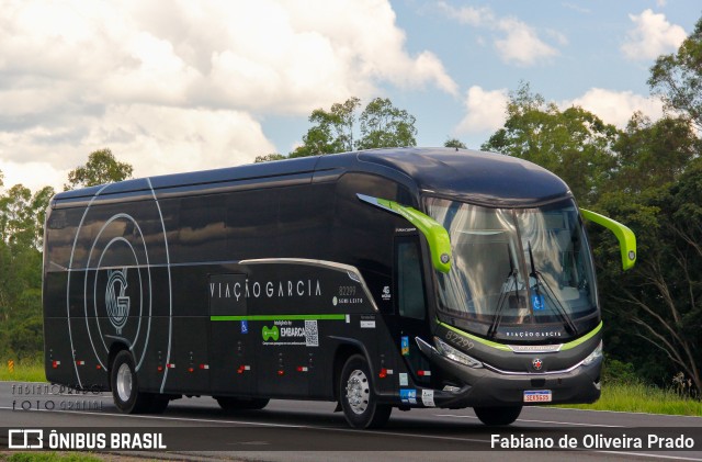 Viação Garcia 82299 na cidade de Porangaba, São Paulo, Brasil, por Fabiano de Oliveira Prado. Número da foto: #12741572.