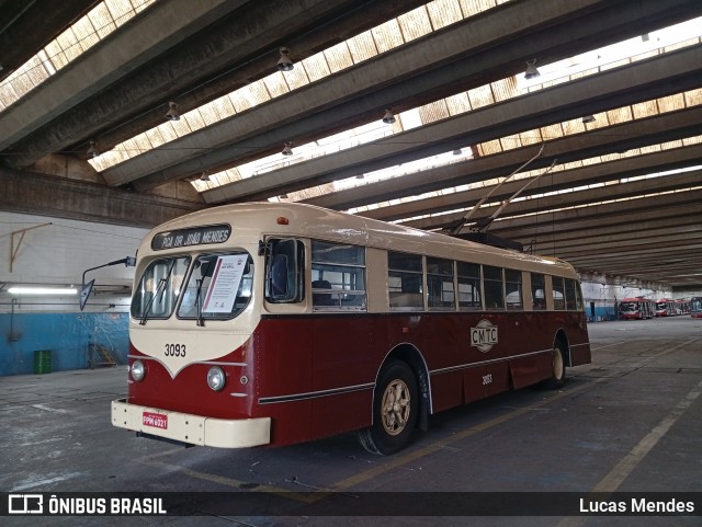 CMTC - Companhia Municipal de Transportes Coletivos 3093 na cidade de São Paulo, São Paulo, Brasil, por Lucas Mendes. Número da foto: #12742586.