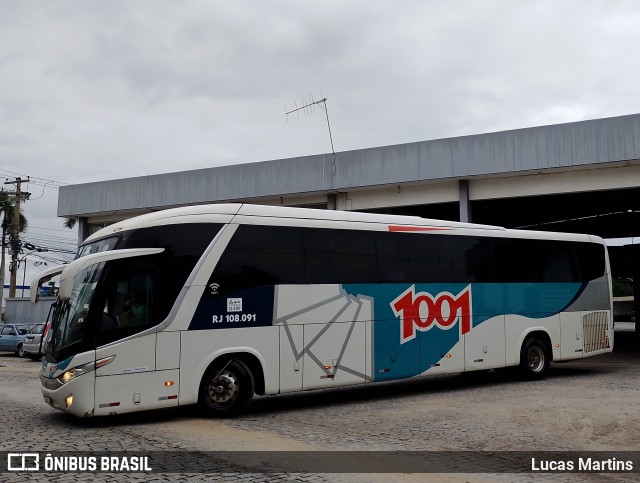 Auto Viação 1001 RJ 108.091 na cidade de Campos dos Goytacazes, Rio de Janeiro, Brasil, por Lucas Martins. Número da foto: #12740655.