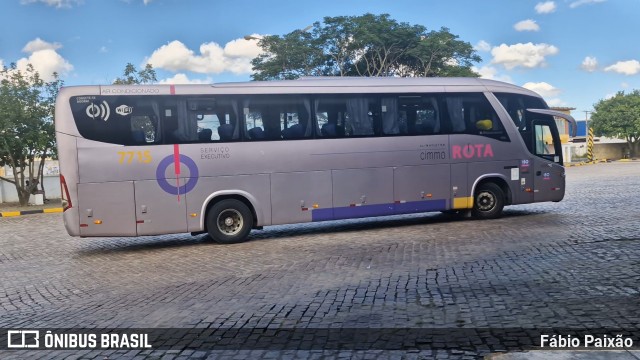 Rota Transportes Rodoviários 7715 na cidade de Vitória da Conquista, Bahia, Brasil, por Fábio Paixão. Número da foto: #12740899.