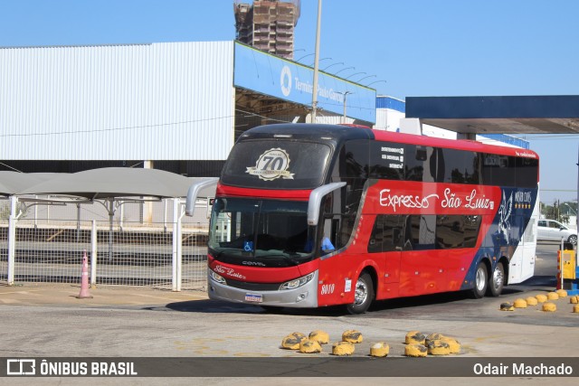 Expresso São Luiz 8010 na cidade de Goiânia, Goiás, Brasil, por Odair Machado. Número da foto: #12743305.