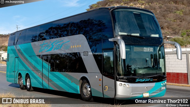 Turistar 3006 na cidade de Querétaro, Querétaro, México, por Omar Ramírez Thor2102. Número da foto: #12742158.