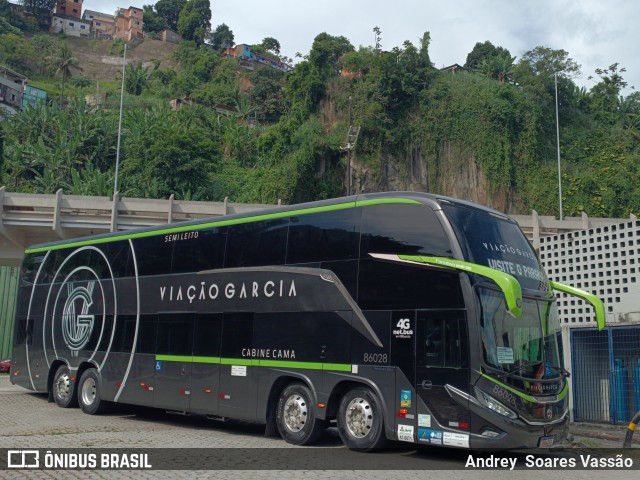 Viação Garcia 86028 na cidade de Santos, São Paulo, Brasil, por Andrey  Soares Vassão. Número da foto: #12742661.