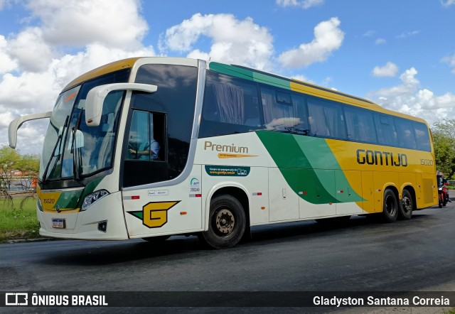Empresa Gontijo de Transportes 15020 na cidade de Aracaju, Sergipe, Brasil, por Gladyston Santana Correia. Número da foto: #12741743.