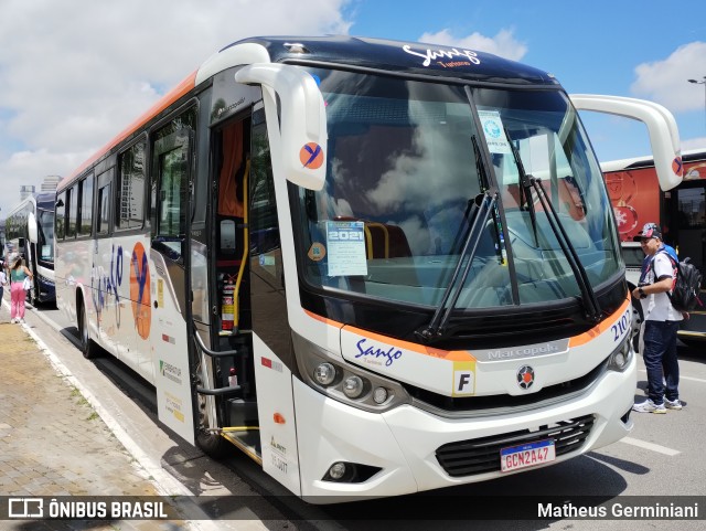 Sango Transportes Turísticos 2102 na cidade de Barueri, São Paulo, Brasil, por Matheus Germiniani. Número da foto: #12742564.