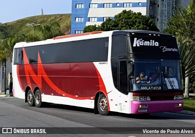Kamila Excursões 806 na cidade de Aparecida, São Paulo, Brasil, por Vicente de Paulo Alves. Número da foto: #12741859.