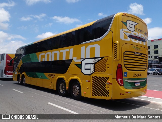 Empresa Gontijo de Transportes 25070 na cidade de Barueri, São Paulo, Brasil, por Matheus Da Mata Santos. Número da foto: #12742776.