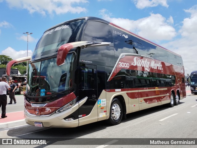 Santa Maria Fretamento e Turismo > Transportes Santa Maria(SP) 3000 na cidade de Barueri, São Paulo, Brasil, por Matheus Germiniani. Número da foto: #12742596.