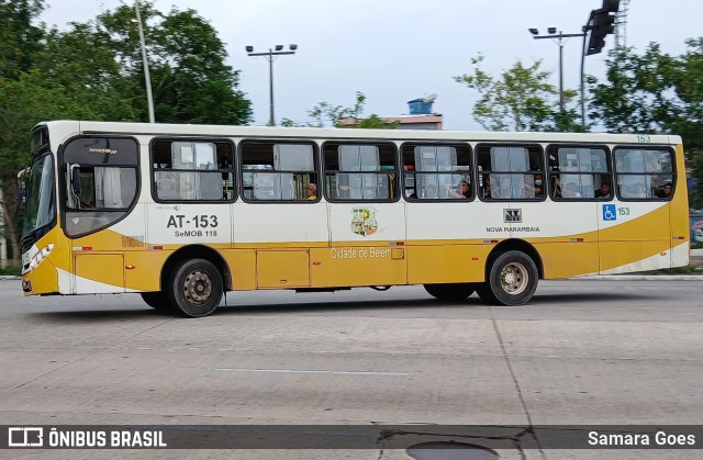 Empresa de Transportes Nova Marambaia AT-153 na cidade de Belém, Pará, Brasil, por Samara Goes. Número da foto: #12741895.