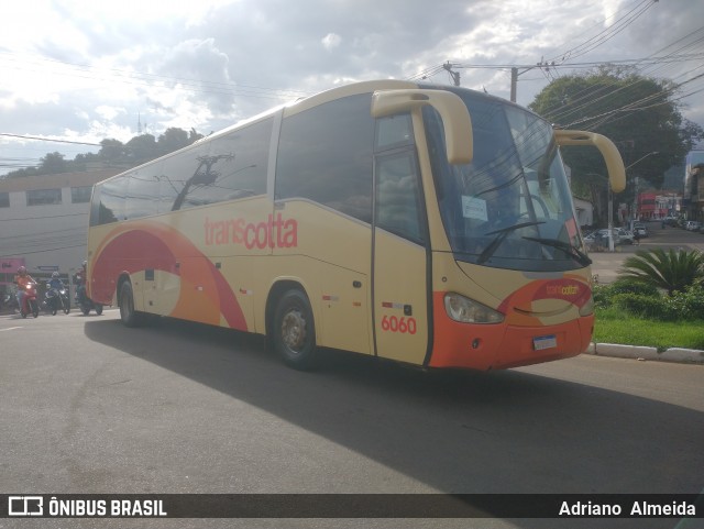 Transcotta Turismo 6060 na cidade de Santa Bárbara, Minas Gerais, Brasil, por Adriano  Almeida. Número da foto: #12743743.
