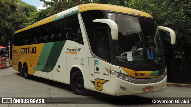 Empresa Gontijo de Transportes 18350 na cidade de São Paulo, São Paulo, Brasil, por Cleverson Giraldi. Número da foto: #12743025.