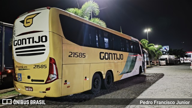 Empresa Gontijo de Transportes 21585 na cidade de Escada, Pernambuco, Brasil, por Pedro Francisco Junior. Número da foto: #12742984.