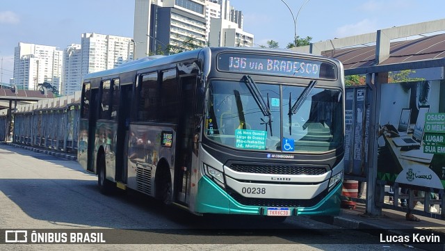 Auto Viação Urubupungá 00238 na cidade de Osasco, São Paulo, Brasil, por Lucas Kevin. Número da foto: #12743089.