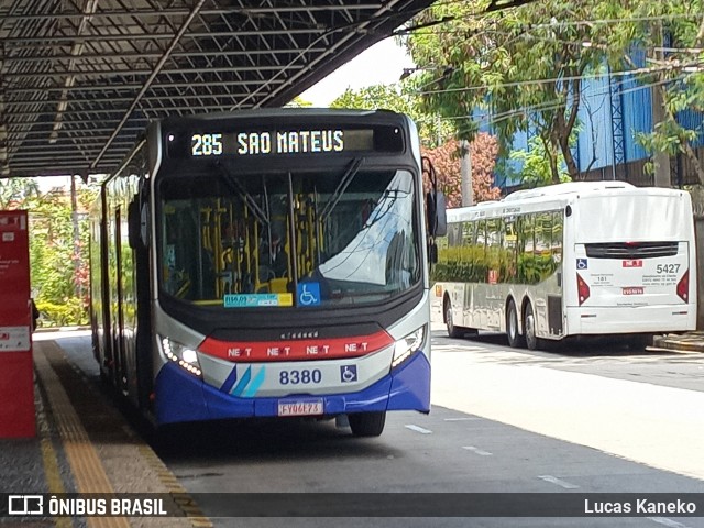 Next Mobilidade - ABC Sistema de Transporte 8380 na cidade de São Bernardo do Campo, São Paulo, Brasil, por Lucas Kaneko. Número da foto: #12743390.