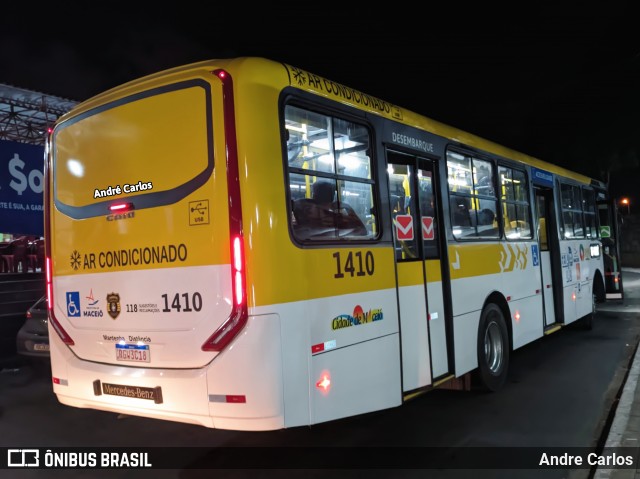 Viação Cidade de Maceió 1410 na cidade de Maceió, Alagoas, Brasil, por Andre Carlos. Número da foto: #12743509.