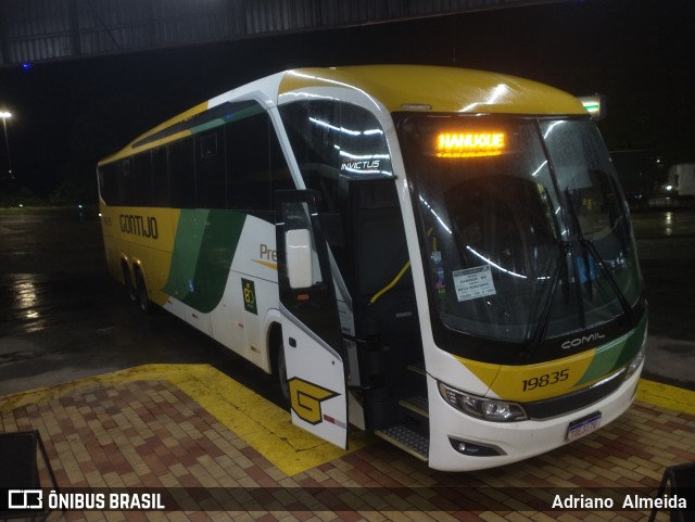 Empresa Gontijo de Transportes 19835 na cidade de João Monlevade, Minas Gerais, Brasil, por Adriano  Almeida. Número da foto: #12743758.