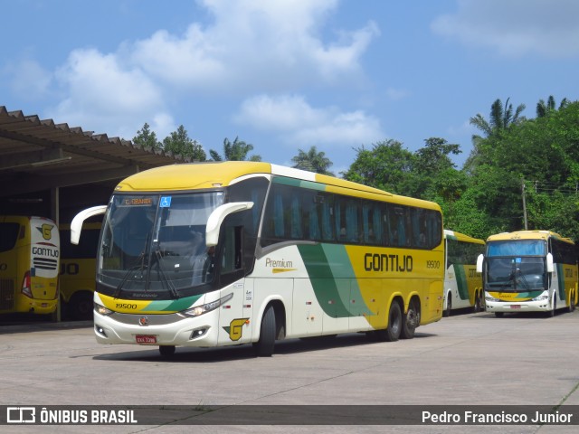 Empresa Gontijo de Transportes 19500 na cidade de Escada, Pernambuco, Brasil, por Pedro Francisco Junior. Número da foto: #12743190.