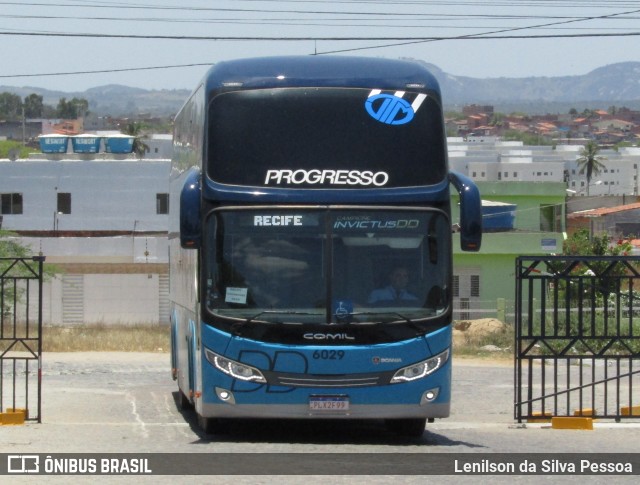 Auto Viação Progresso 6029 na cidade de Caruaru, Pernambuco, Brasil, por Lenilson da Silva Pessoa. Número da foto: #12743654.