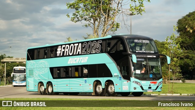 Eucatur - Empresa União Cascavel de Transportes e Turismo 6011 na cidade de Florianópolis, Santa Catarina, Brasil, por Francisco Ivano. Número da foto: #12742762.