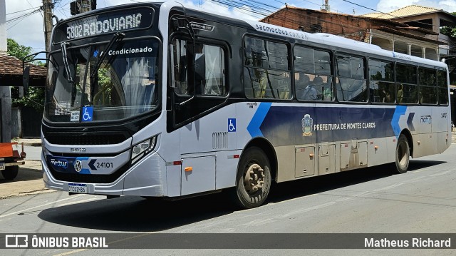 Solaris Transportes 24101 na cidade de Montes Claros, Minas Gerais, Brasil, por Matheus Richard. Número da foto: #12744254.