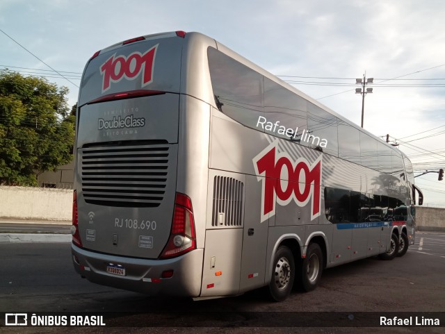Auto Viação 1001 RJ 108.690 na cidade de Niterói, Rio de Janeiro, Brasil, por Rafael Lima. Número da foto: #12744923.