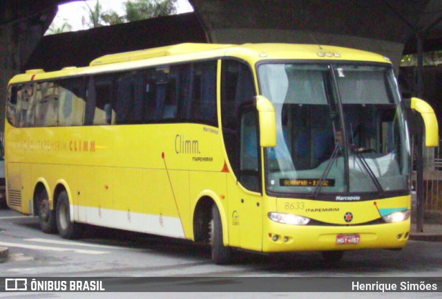 Viação Itapemirim 8633 na cidade de Belo Horizonte, Minas Gerais, Brasil, por Henrique Simões. Número da foto: #12745782.