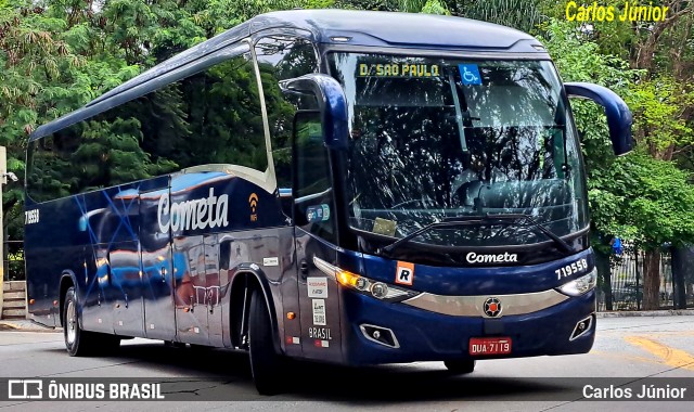 Viação Cometa 719558 na cidade de São Paulo, São Paulo, Brasil, por Carlos Júnior. Número da foto: #12746414.