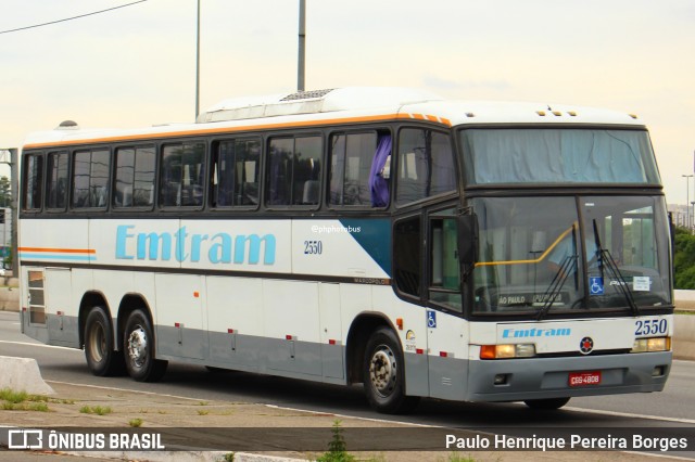 Emtram 2550 na cidade de São Paulo, São Paulo, Brasil, por Paulo Henrique Pereira Borges. Número da foto: #12744681.